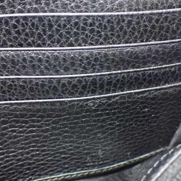Gucci GG Marmont Leather Long Wallet – Black - Picture 11 of 12